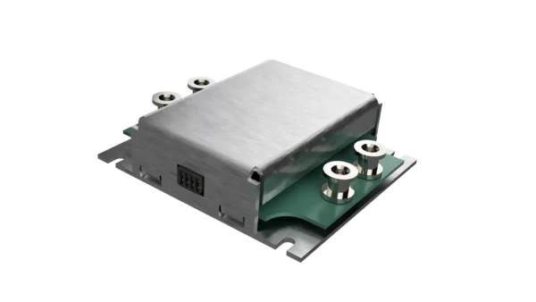 The Querom pre-charging circuit QS-ESB-300A protects
your DC-application safely and reliably and is very easy to integrate into existing structures as an Open-Frame PCB module.